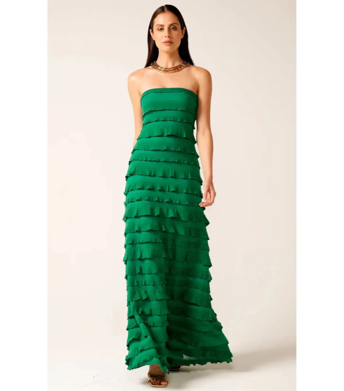 Sacha Drake Maddison Dress Emerald Size AU 8 - Image 3