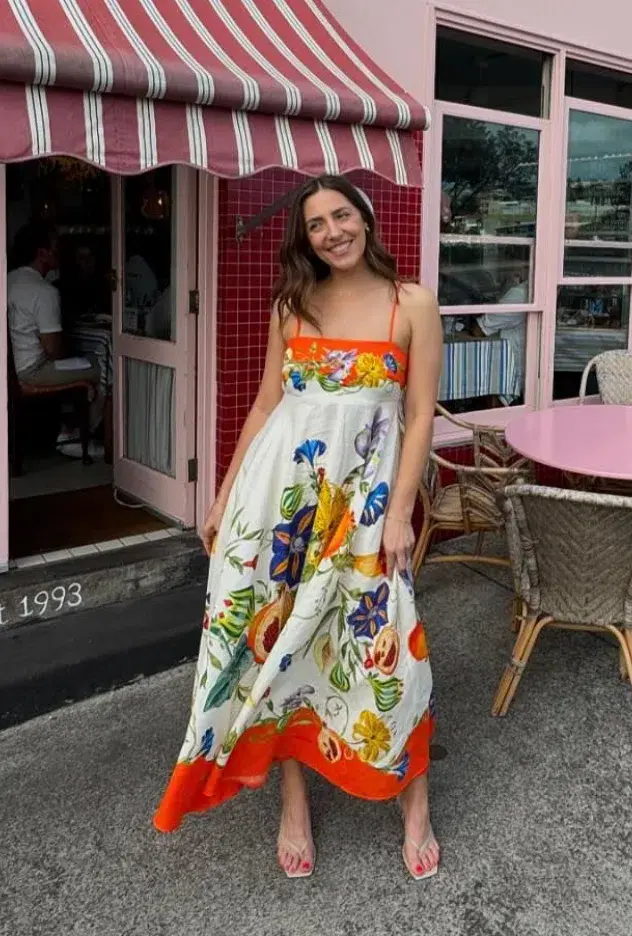 Alemais Flores Sundress Multi Size AU 12  - Image 3