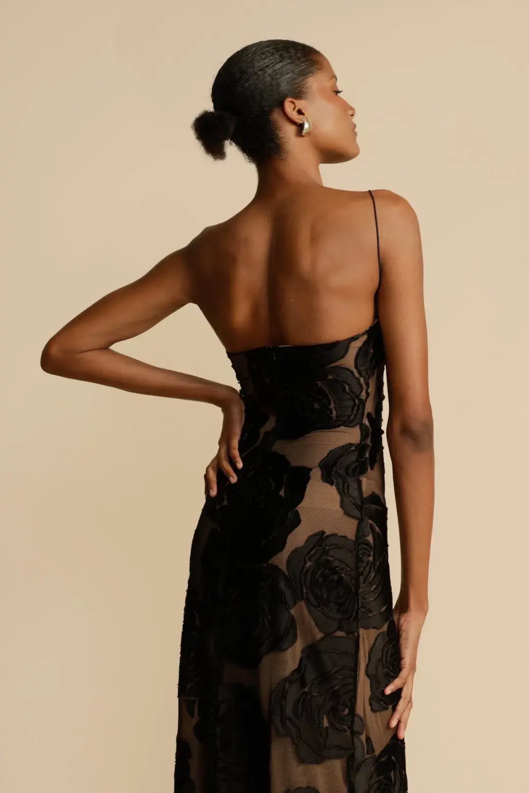 Arcina Ori Marcella Dress Black Size L / AU 12 for rent on The Volte - main image