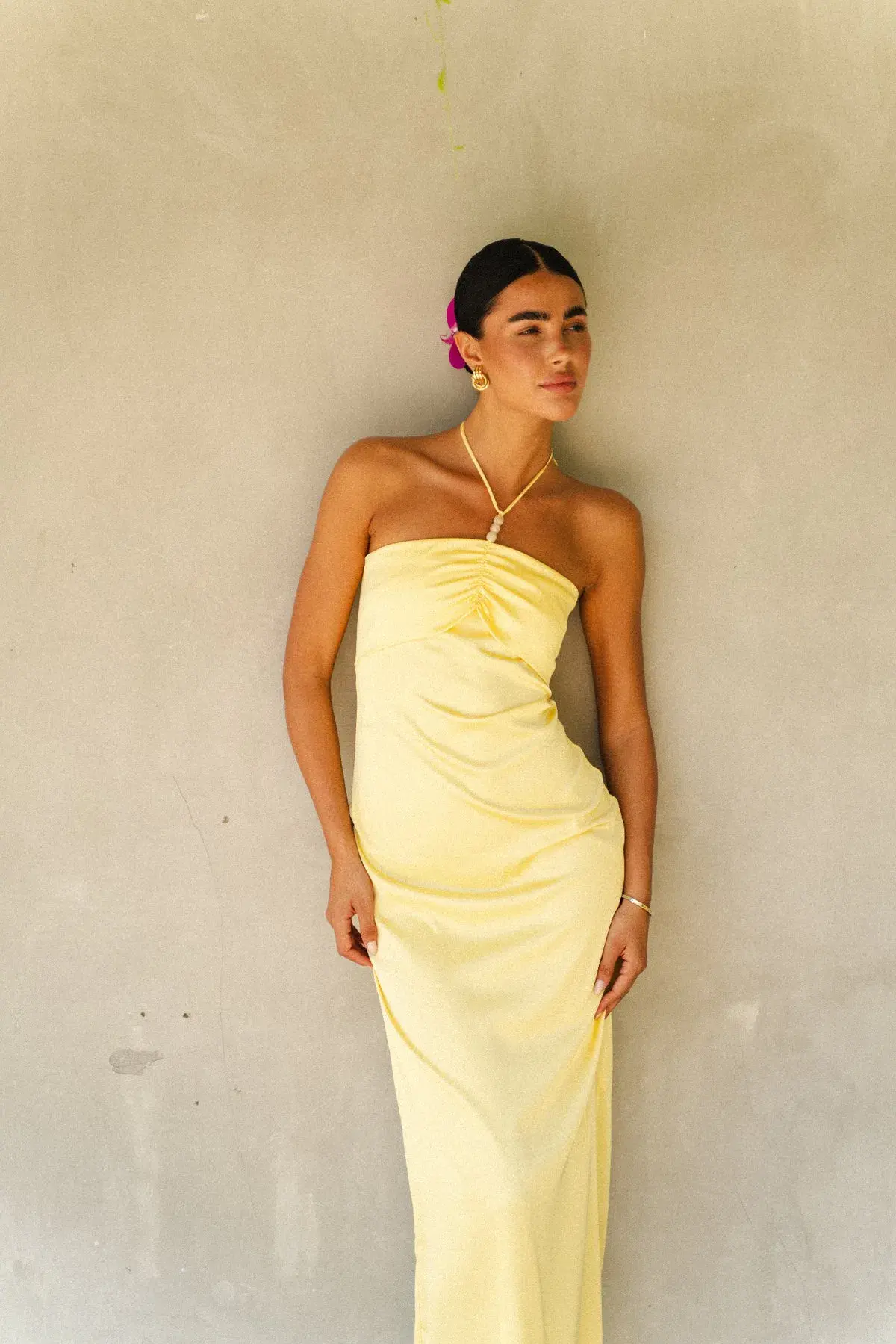 HNTR the label Rae Dress Lemon Size 8 - Image 2