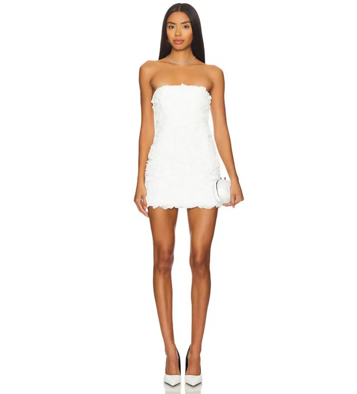 Lover + Friends Lucia Mini Dress White Size 6  - Image 1