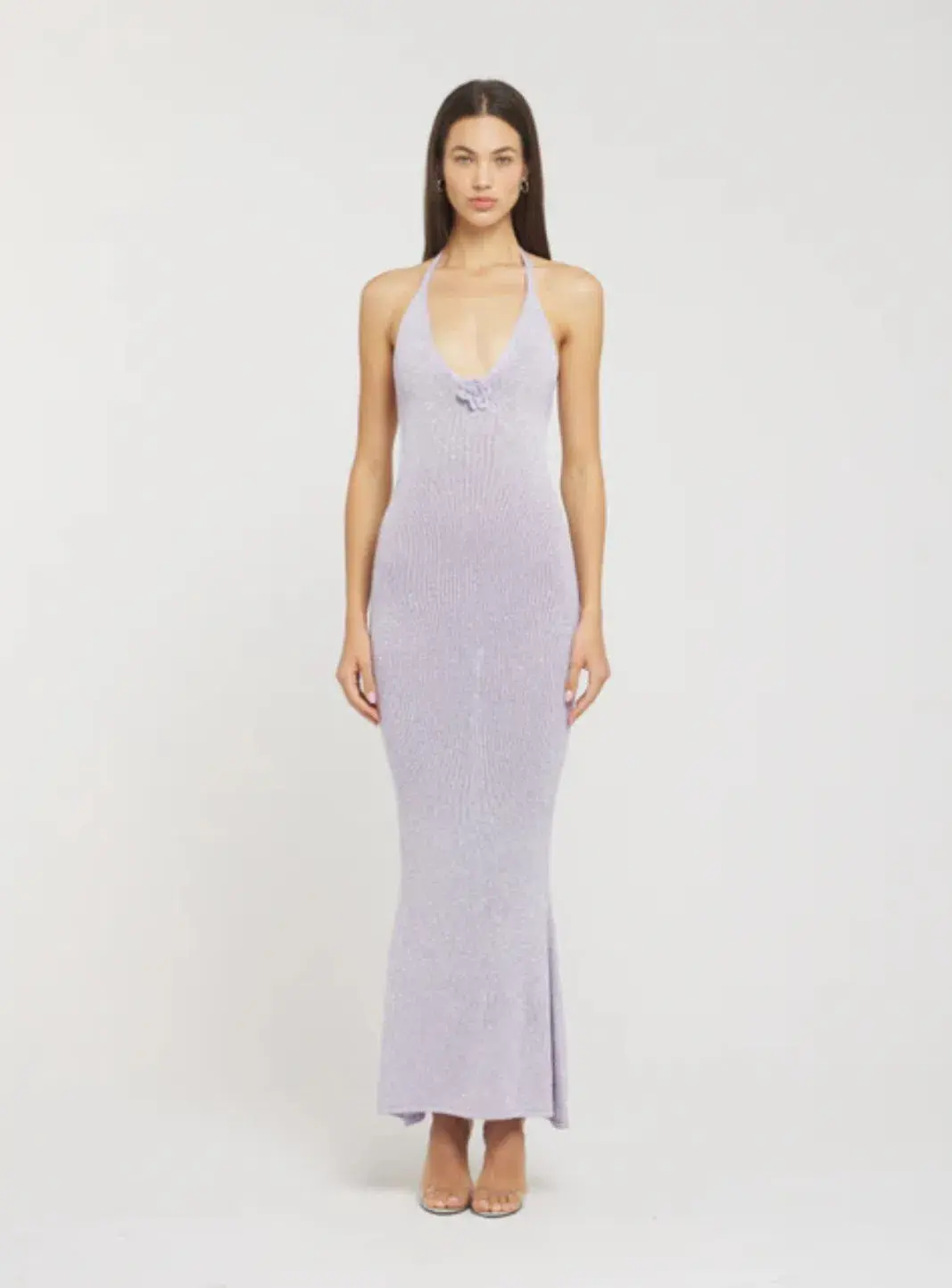 Asta Resort Daphne Dress Lavender Sequin Size M / Au 10 - Image 3