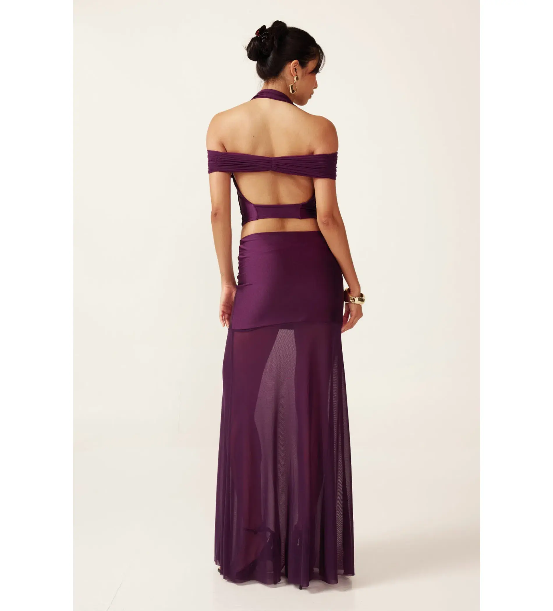 Ance Gria  Vivienne Set Purple Size XS/Au 6 - Image 2