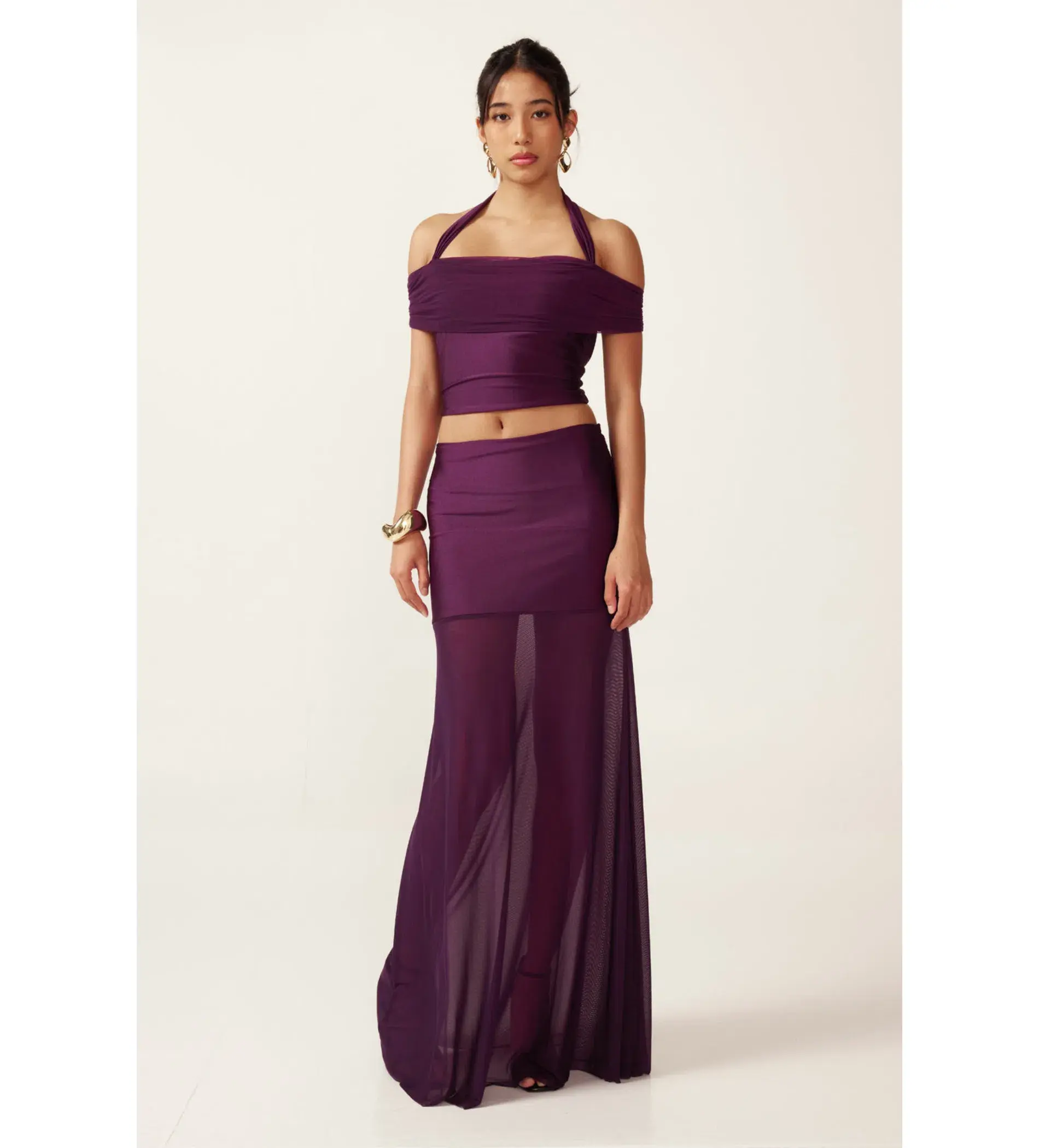 Ance Gria  Vivienne Set Purple Size XS/Au 6 - Image 1