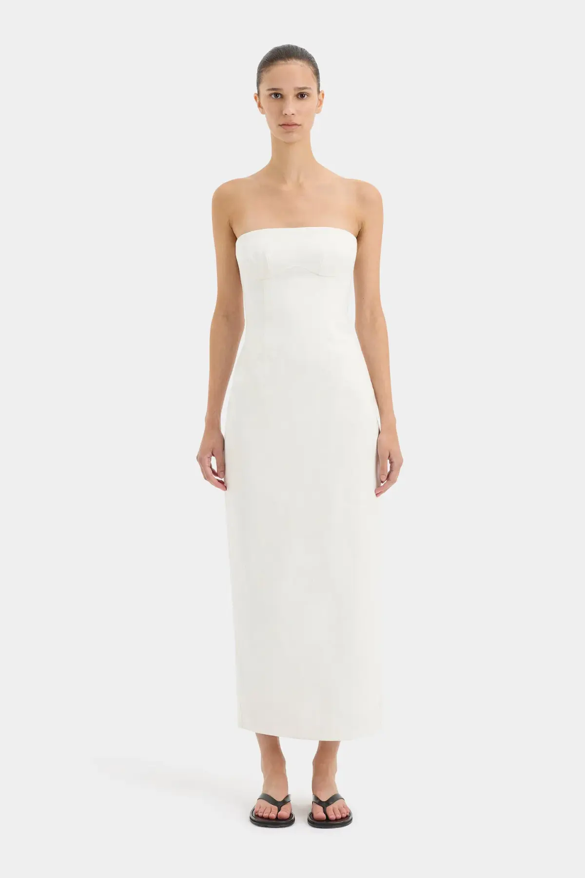 Sir the Label Evalita Dress Ivory Size 6  - Image 1