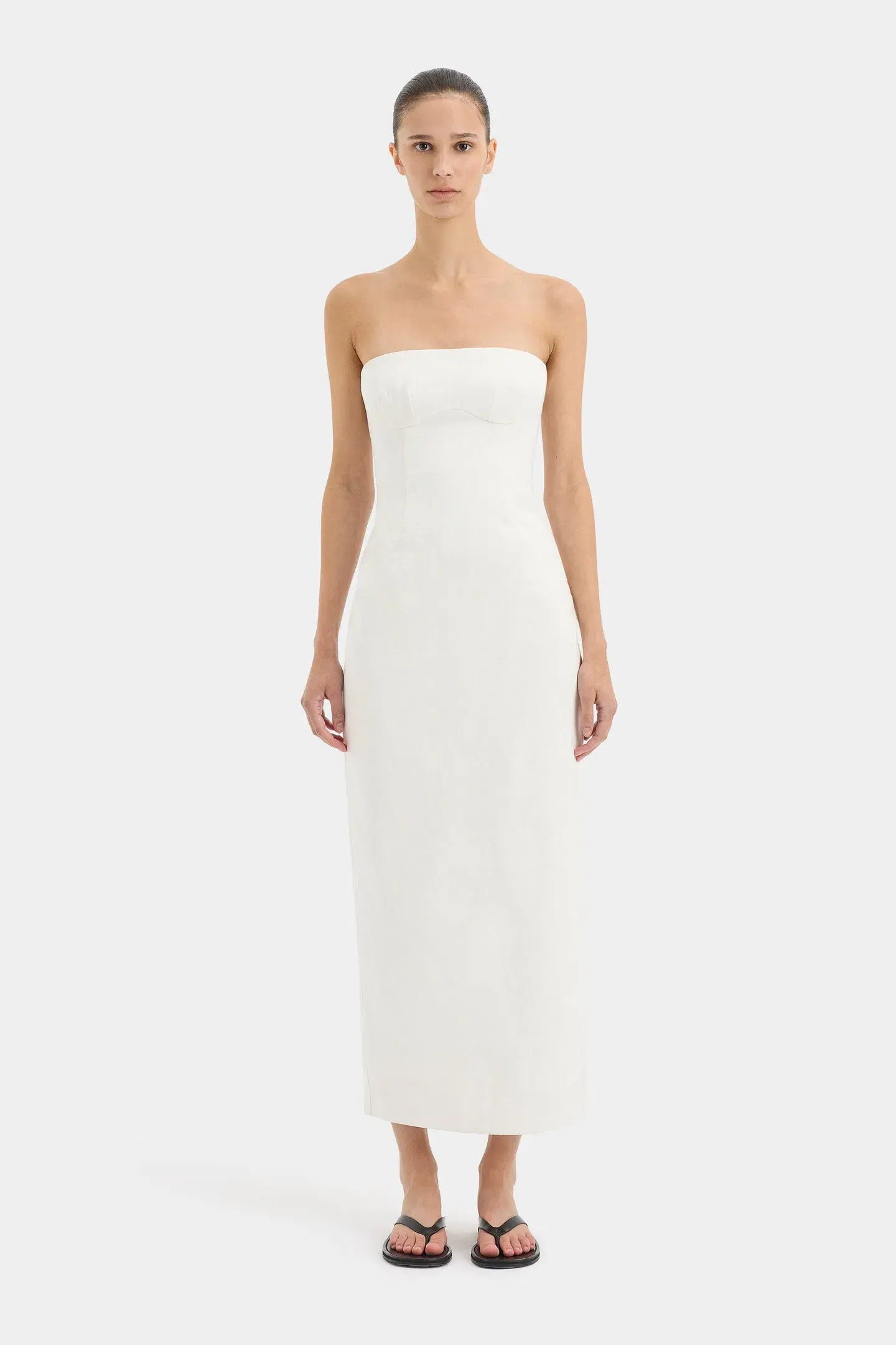 Sir the Label Evalita Dress Ivory Size 6  - Image 1
