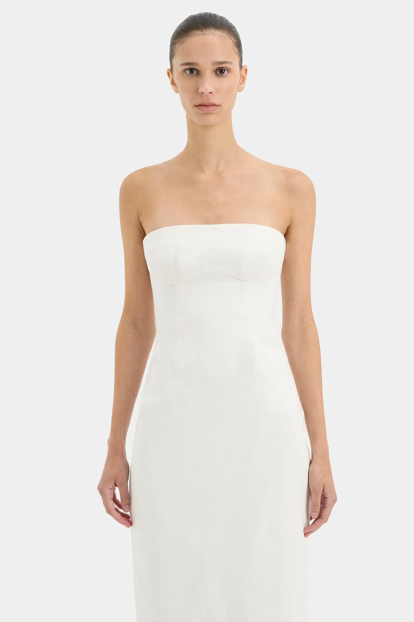 Sir the Label Evalita Dress Ivory Size 6  - Image 2