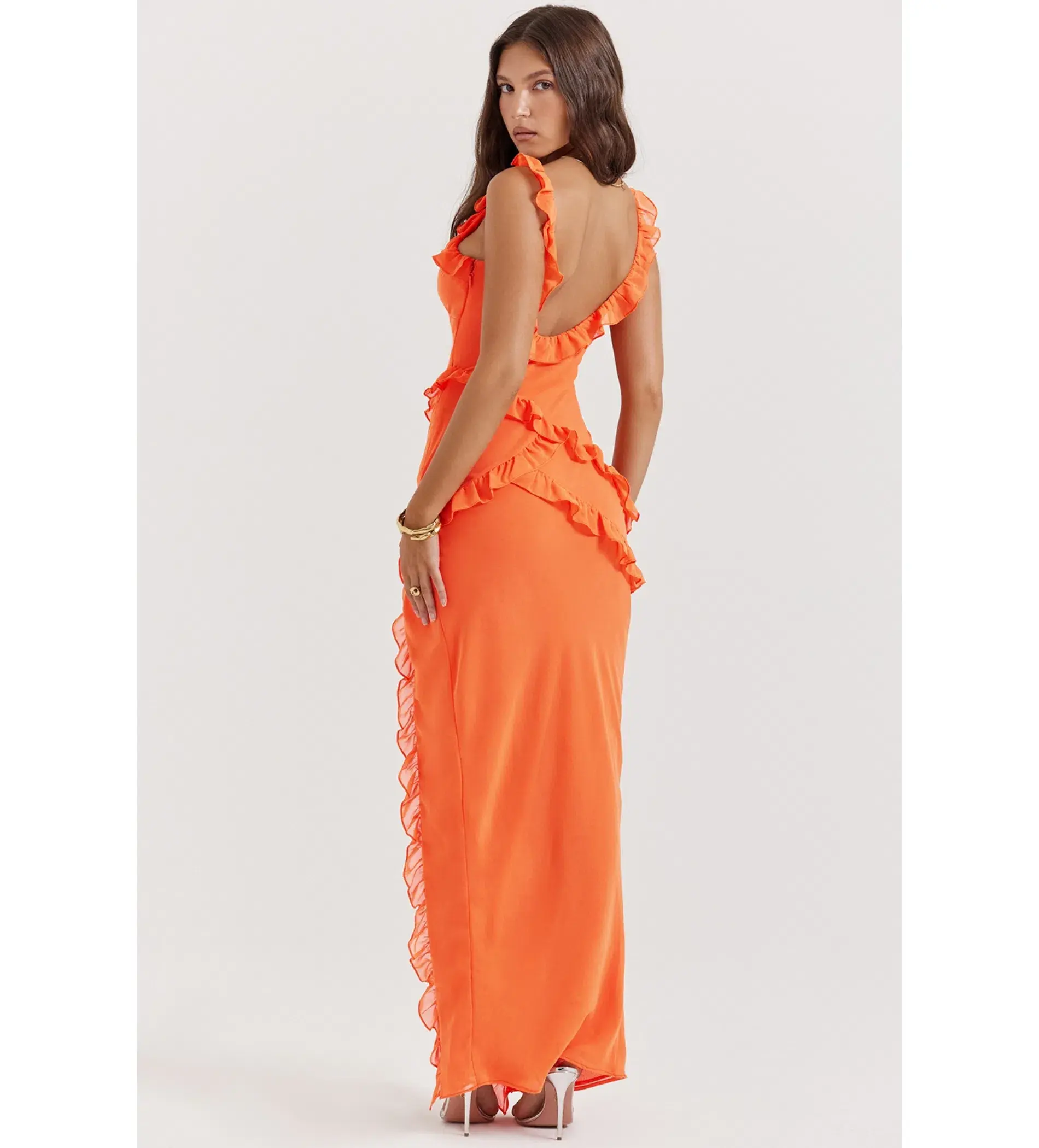 House of CB  Pixie Dress Flame Size XS/6 - Image 3