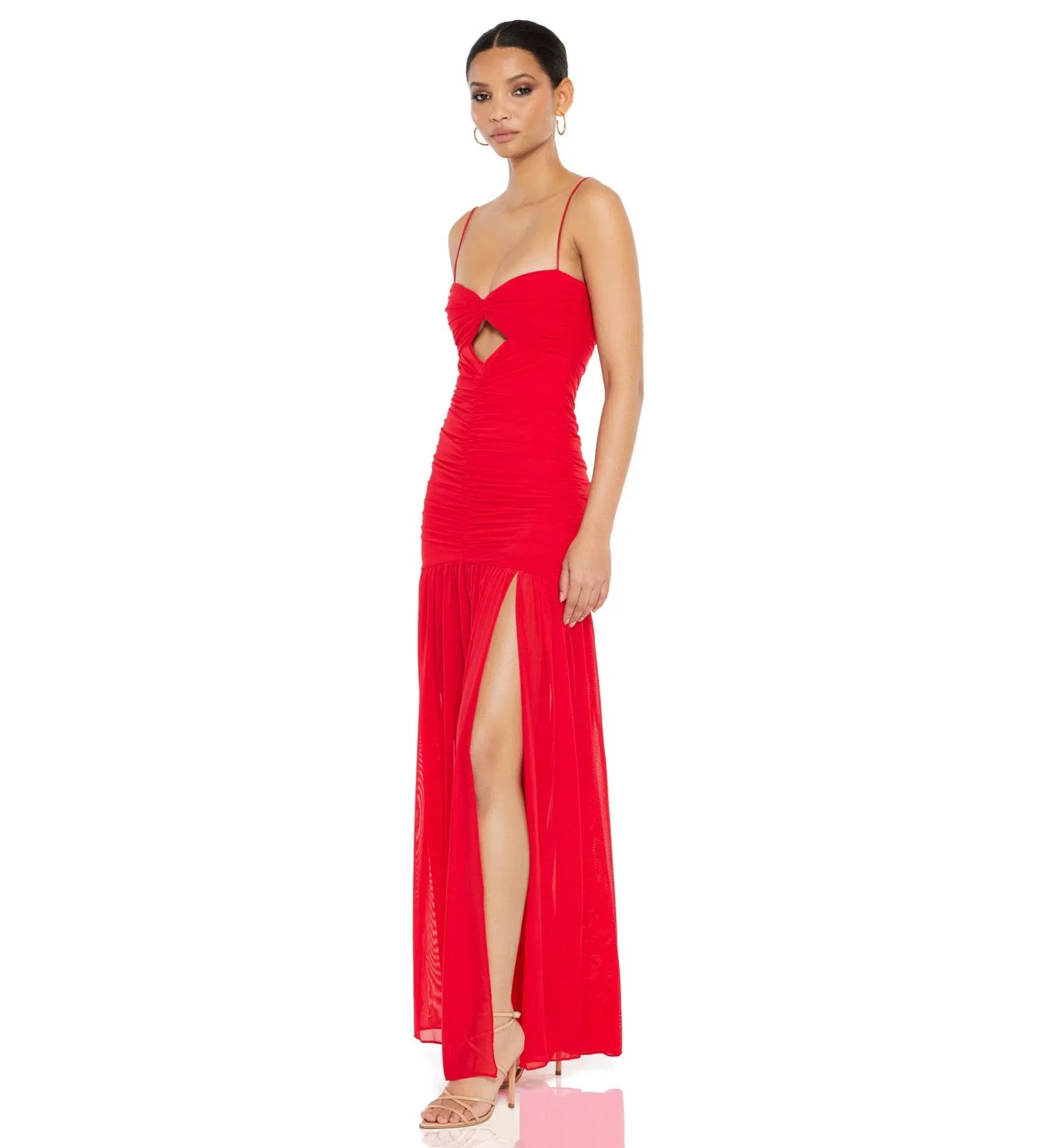 Nookie  Monroe Maxi Dress Red Size XS/Au 6  - Image 3