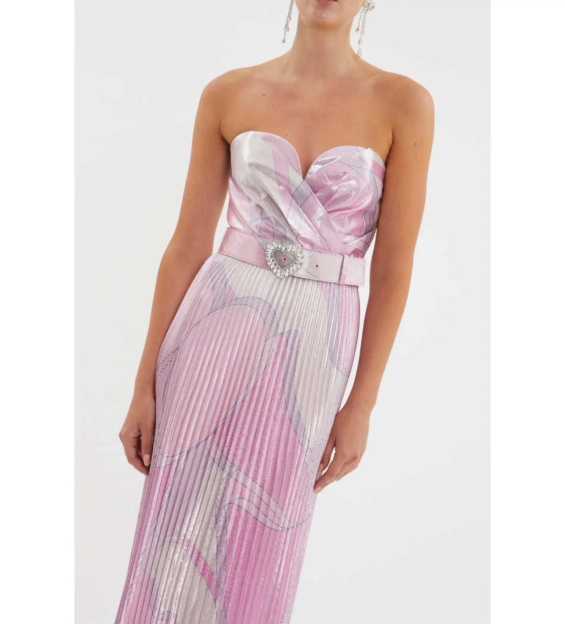 Rebecca Vallance  Samar Gown Pink Size S/Au 8  - Image 3