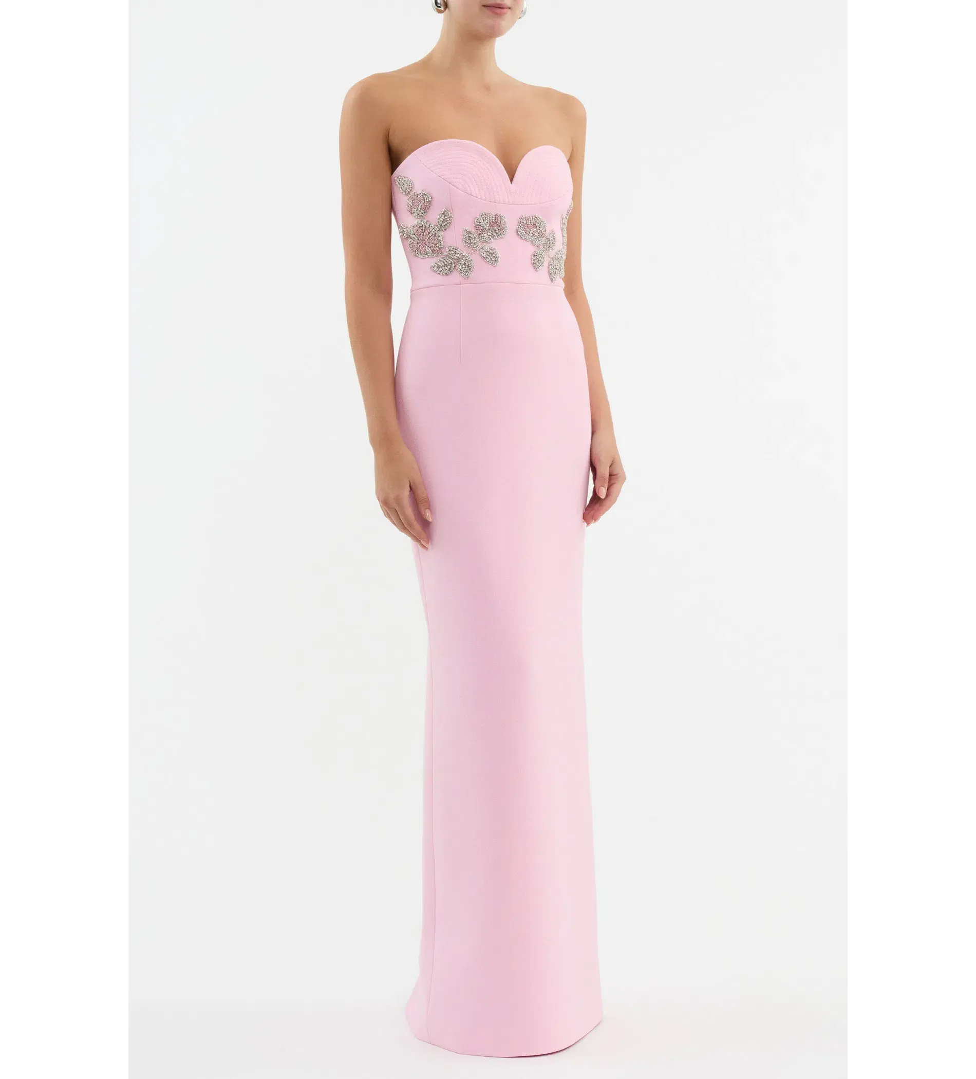 Rebecca Vallance  Jenna Gown Pink Size S/Au 8  - Image 1