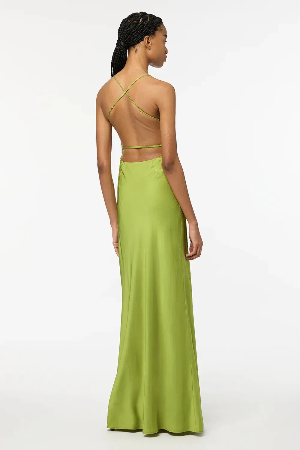 Manning Cartell Like A Charm Slip Dress Green Size S / AU 8 for rent on The Volte - main image
