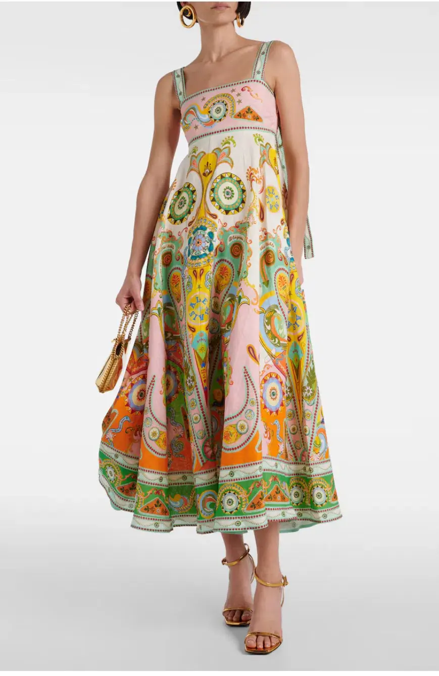 Alemais Pinball Sundress Print Size 14 - Image 2