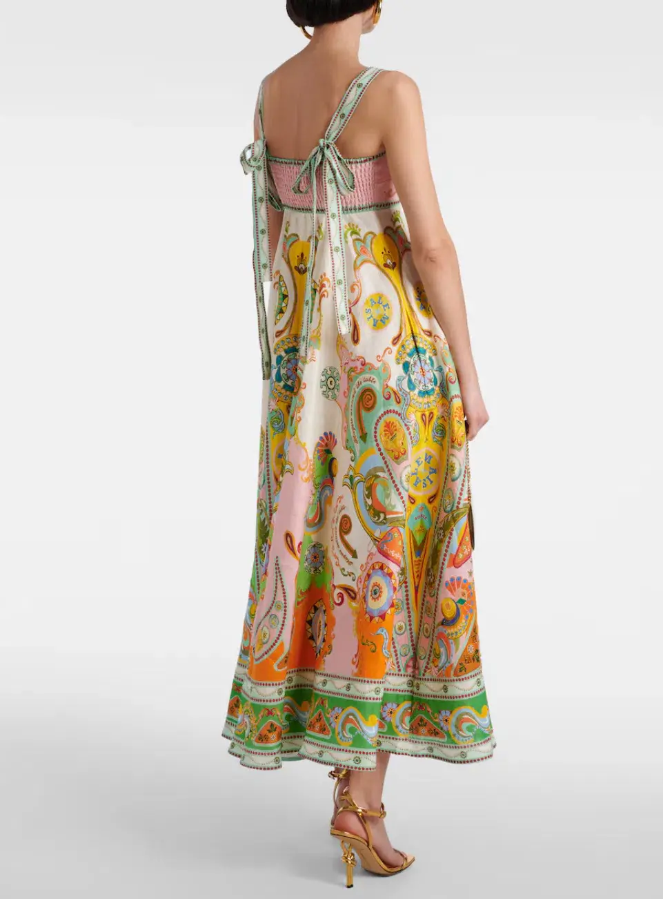 Alemais Pinball Sundress Print Size 14 - Image 3