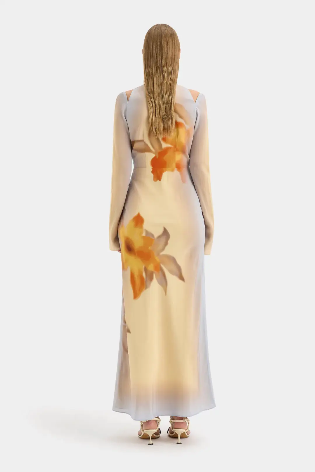 Sir the Label Serene Scarf Dress Sequoia Floral Size 2 / AU 10 for rent on The Volte - main image