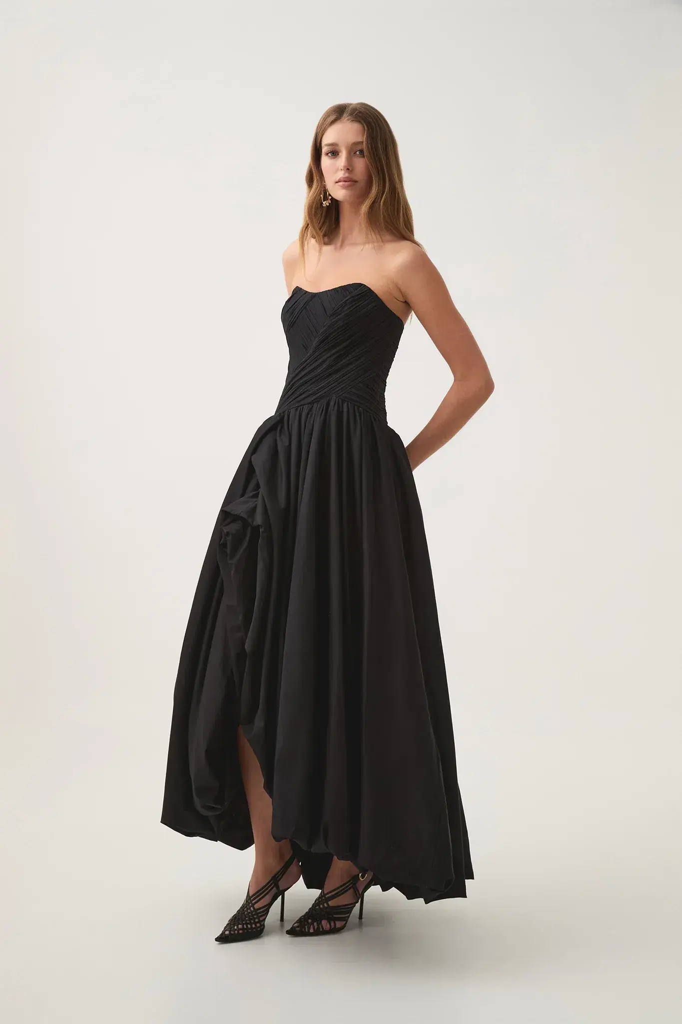 Aje Spatial Maxi Dress Black Size 8 - Image 1