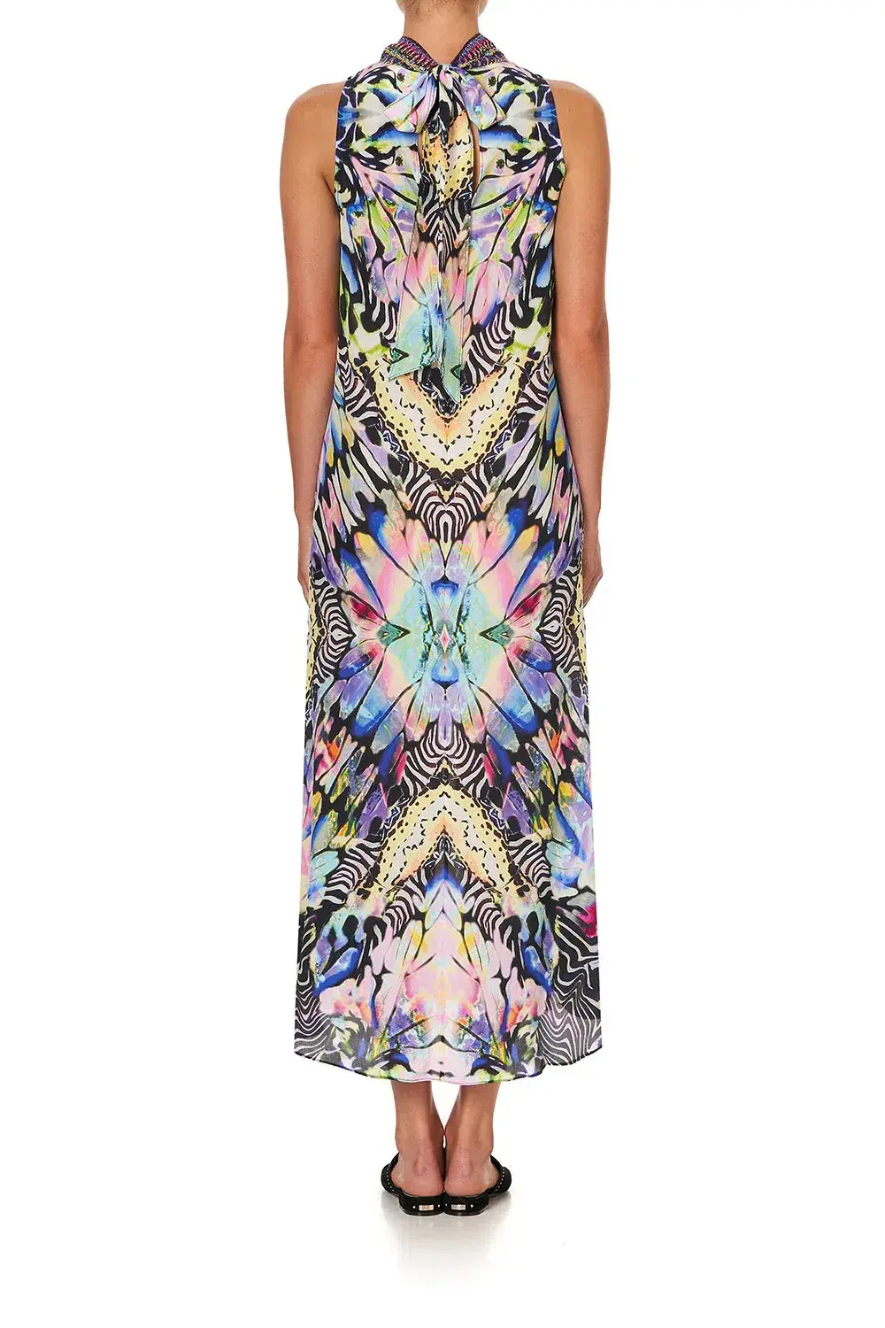 Camilla Trance Temptation High Neck Dress with Back Neck Tie Size XXL / AU 18 - Image 2
