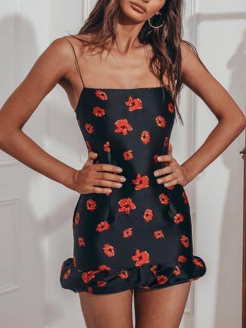 Bec & Bridge Coco Cabana Mini Dress Floral Size 6 - Image 2