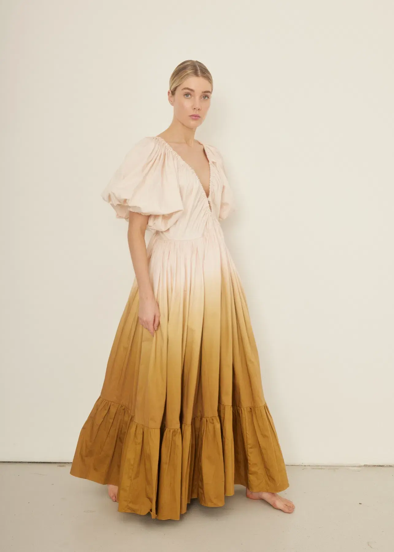 Rooh Collective Birthday Gown Sun Ombre Size 14 - Image 3