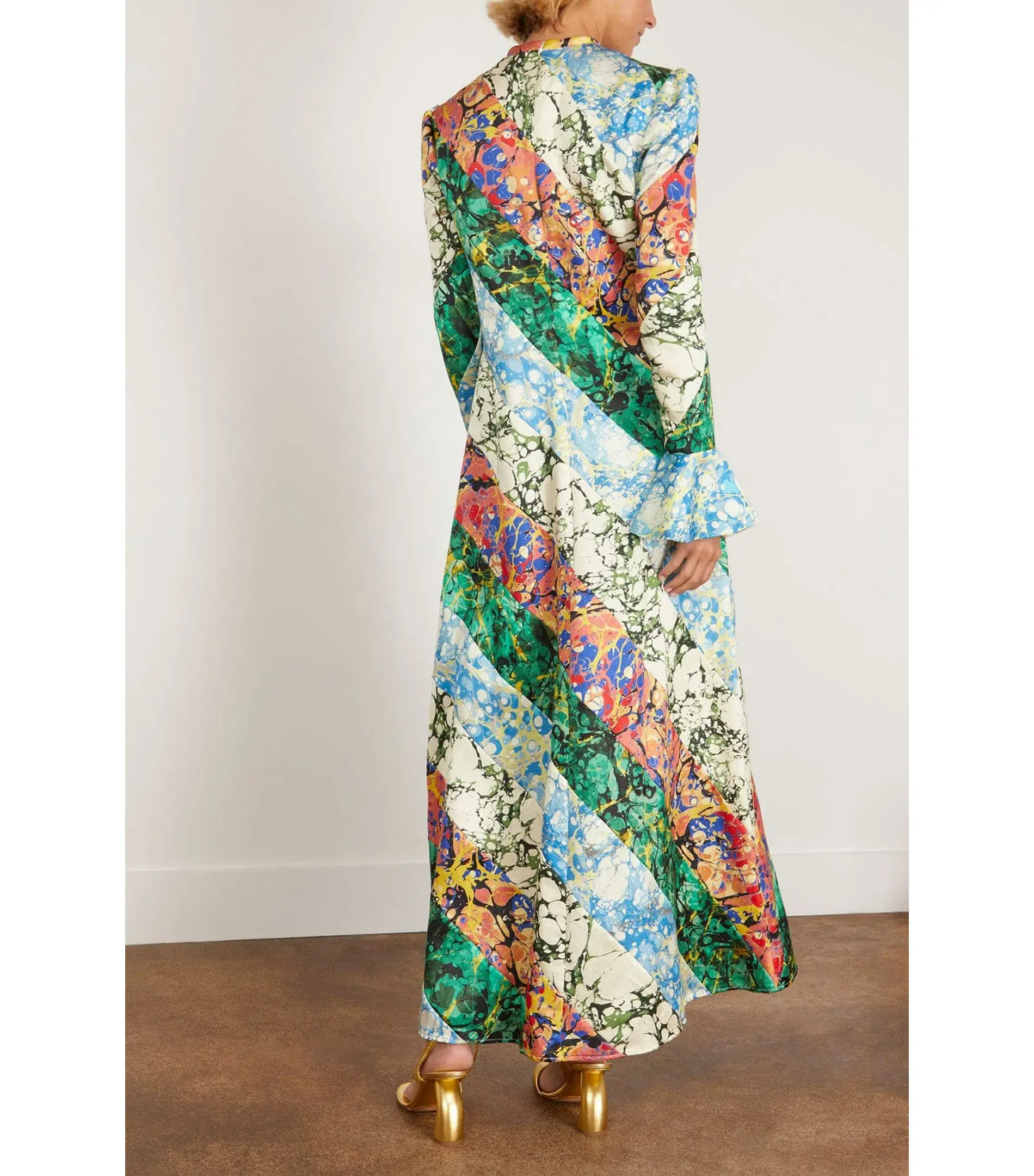 Alemais Sunburst Gown in Multi Size AU 8 - Image 3