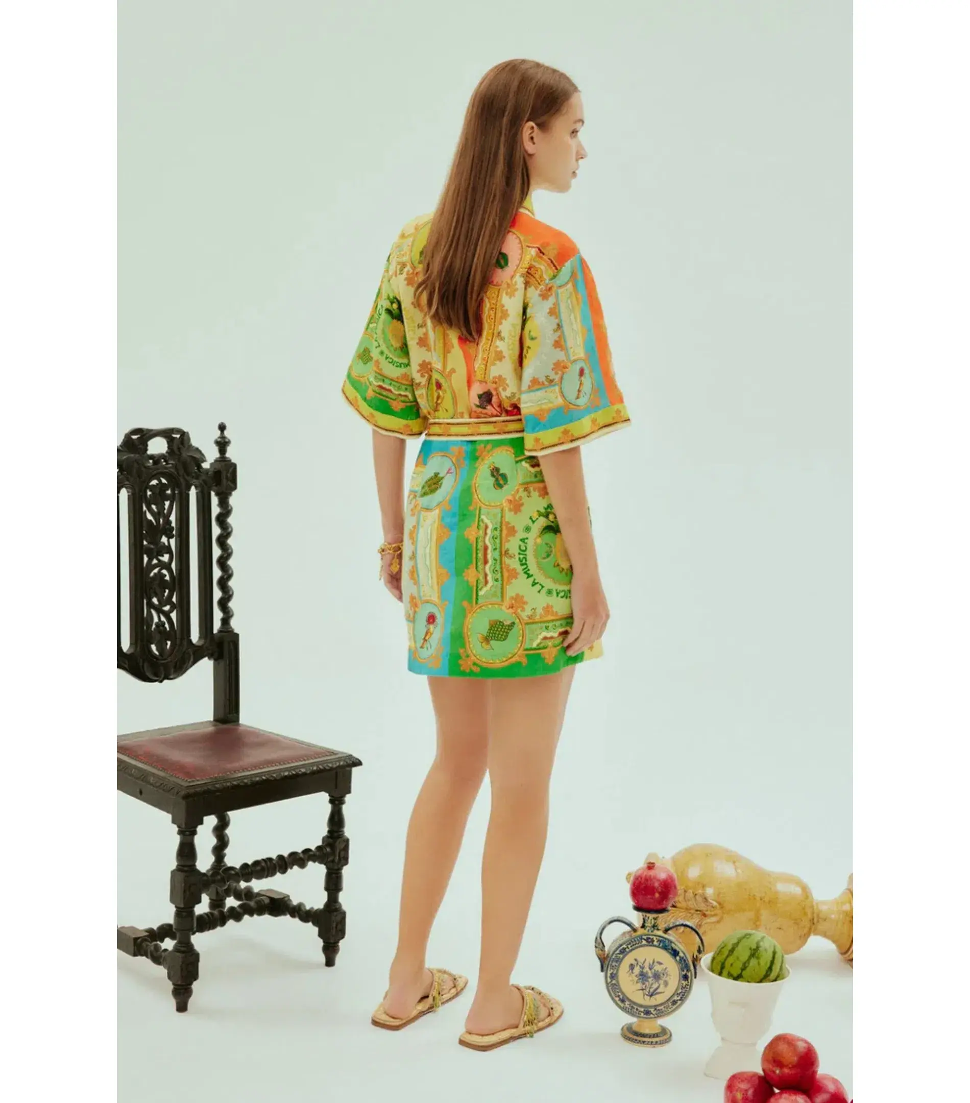 Alemais La Musica Mini Dress Multi Size AU 8 - Image 3