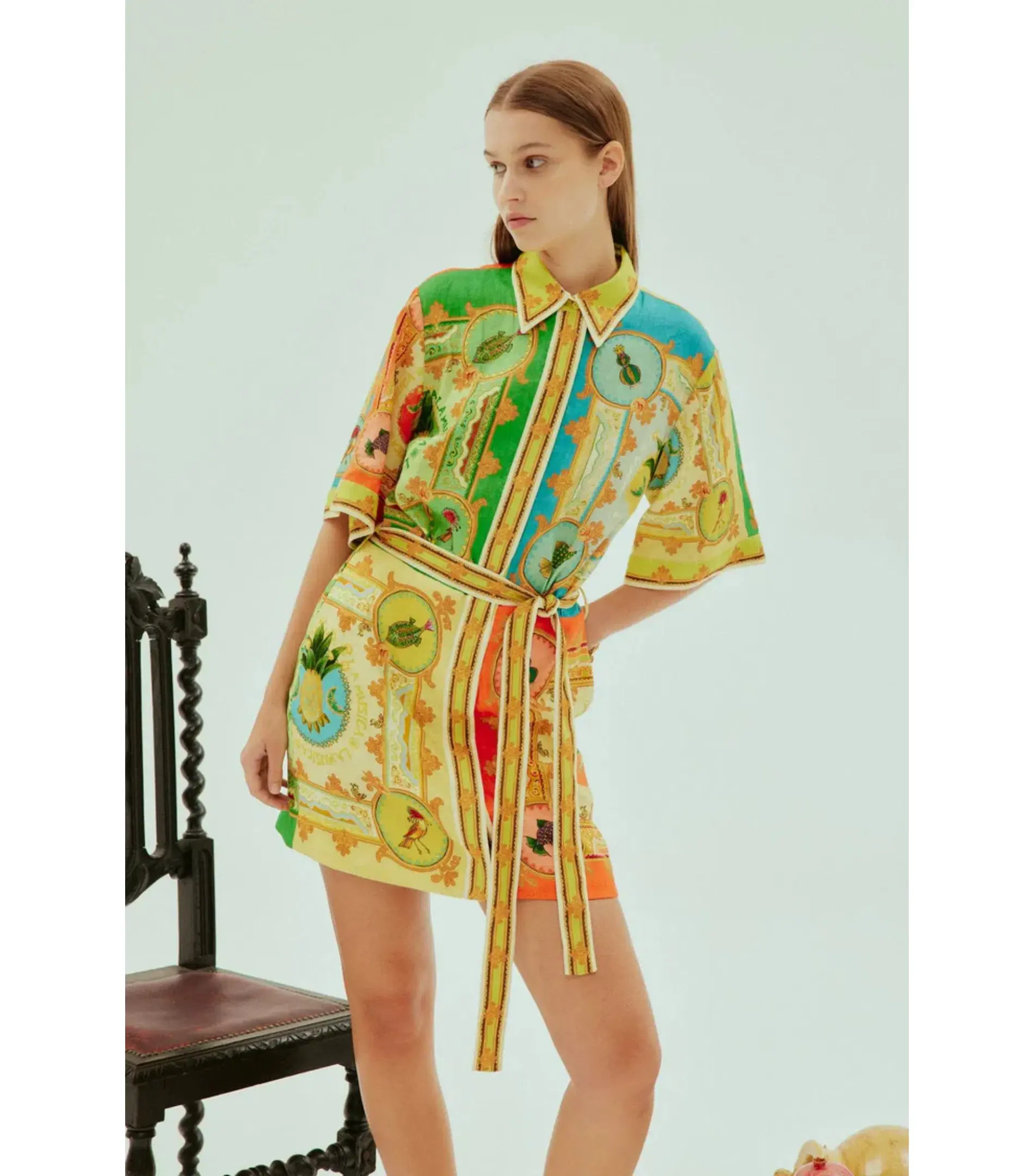 Alemais La Musica Mini Dress Multi Size AU 8 - Image 2