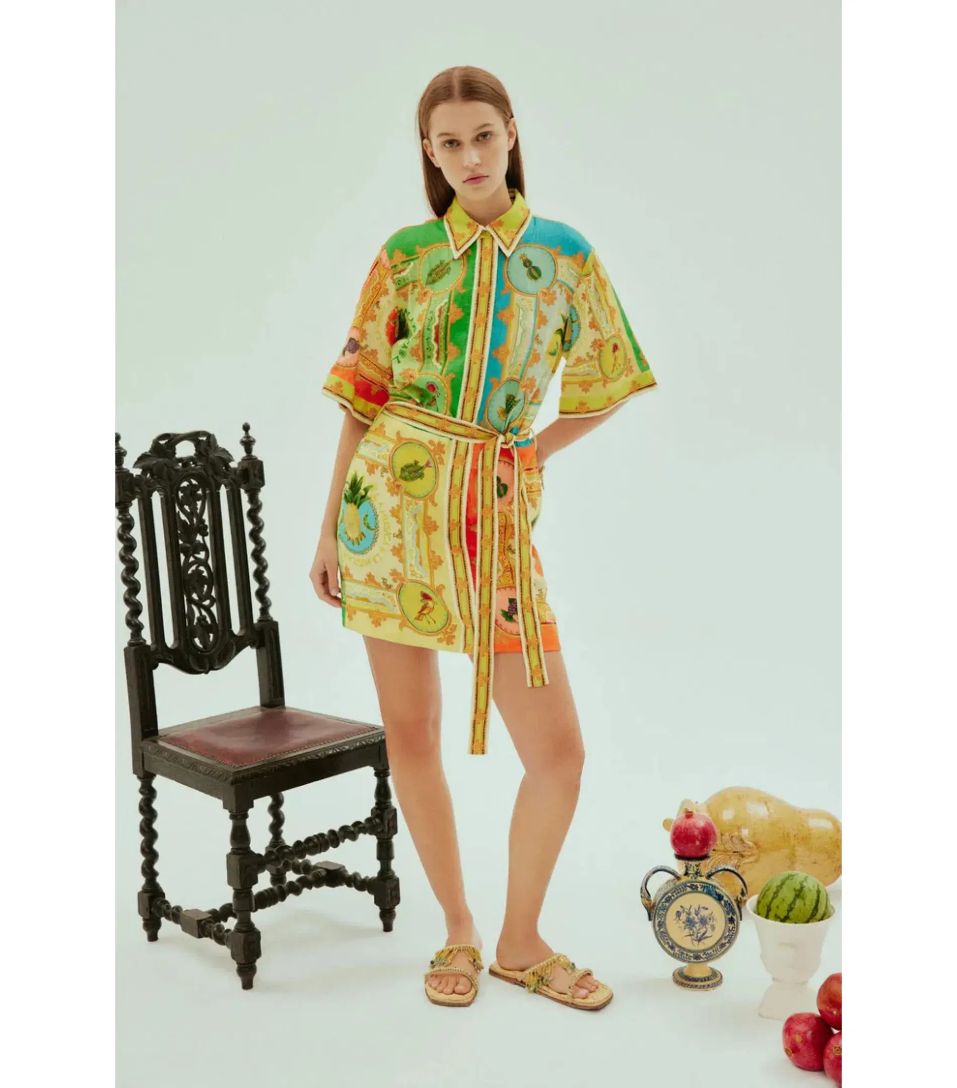 Alemais La Musica Mini Dress Multi Size AU 8 - Image 1