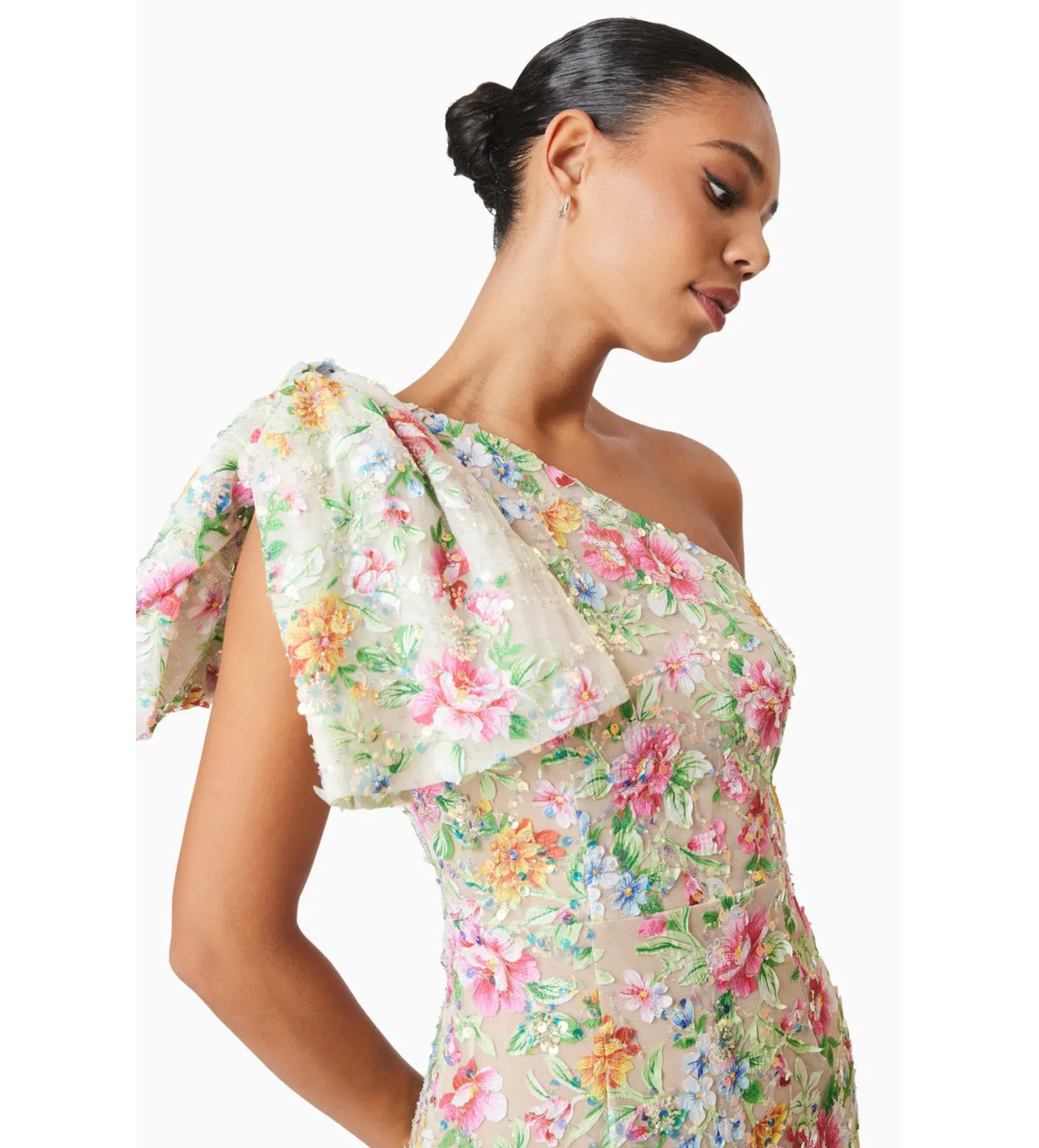 Elliat Starla Hilo Gown Floral Size 10 - Image 2