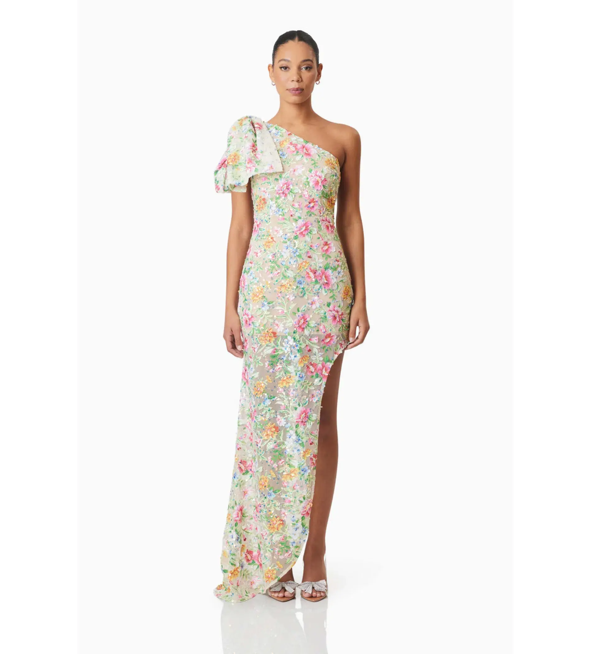 Elliat Starla Hilo Gown Floral Size 10 - Image 1
