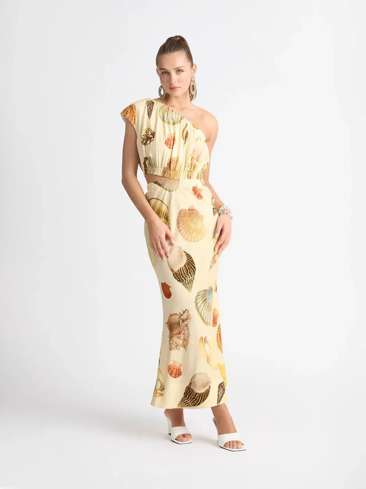 Sheike Sea Shore  Maxi Dress Yellow Size 8 - Image 1