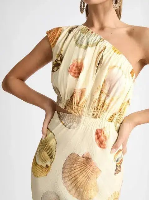 Sheike Sea Shore  Maxi Dress Yellow Size 8 for rent on The Volte - main image