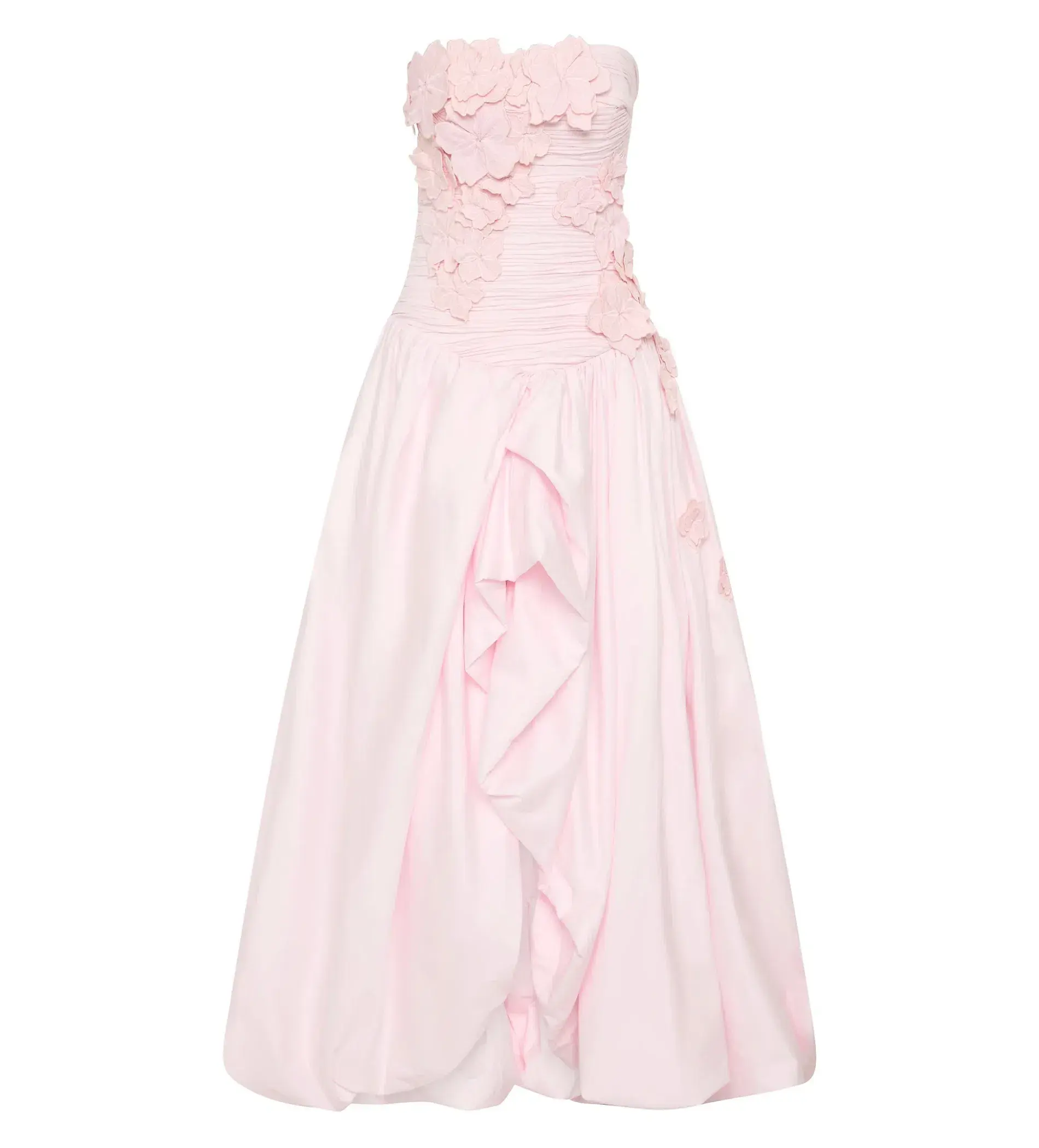 Aje Splendour Flower Gown Pastel Pink Size 6 - Image 8