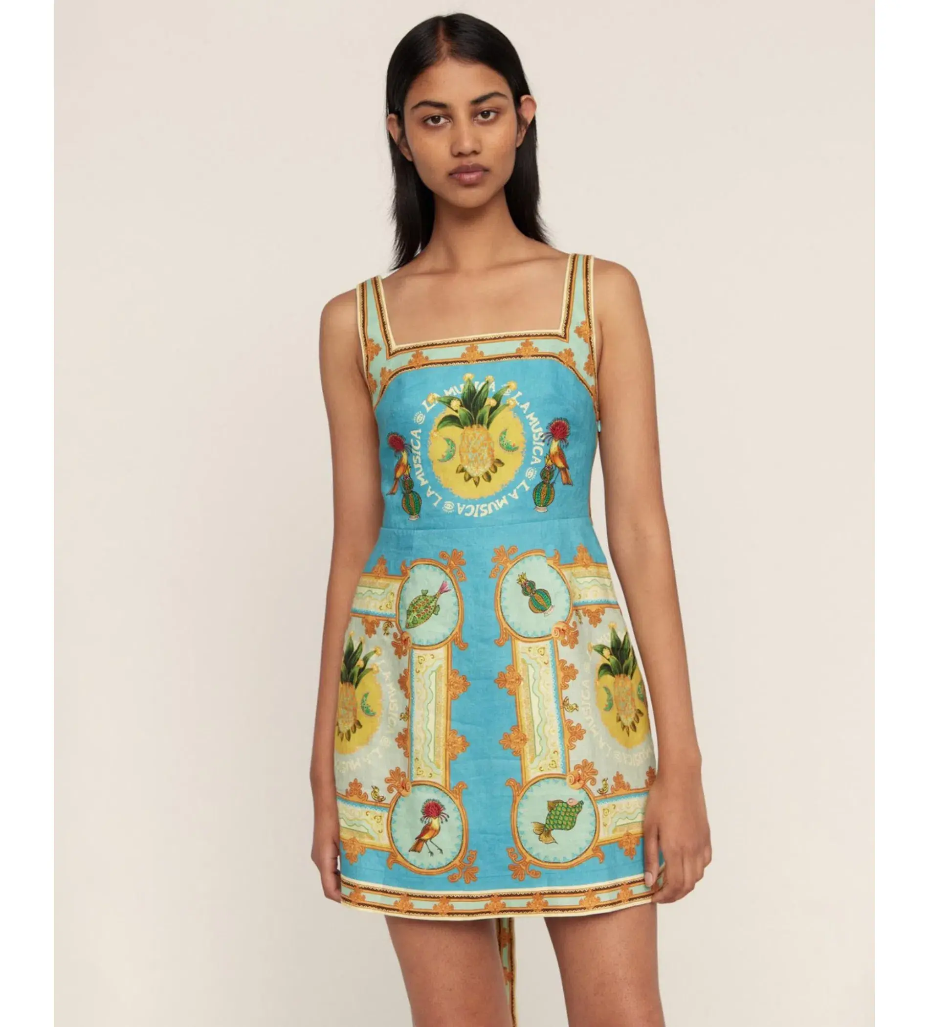 Alemais La Musica Mini Dress Multi Size 10  - Image 2