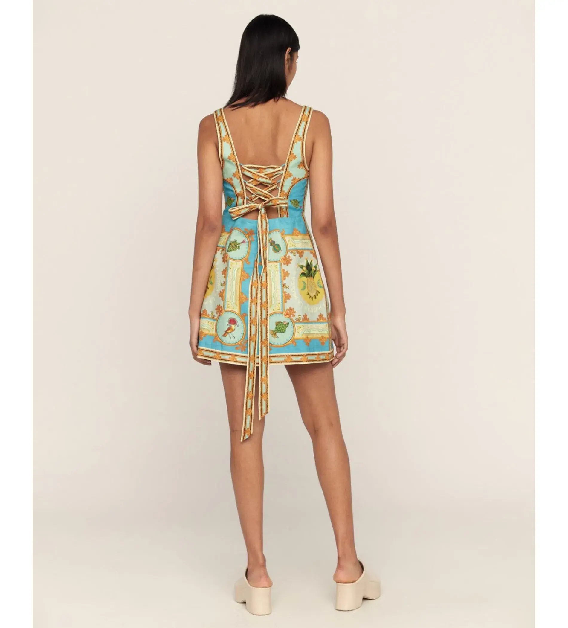Alemais La Musica Mini Dress Multi Size 10  - Image 3