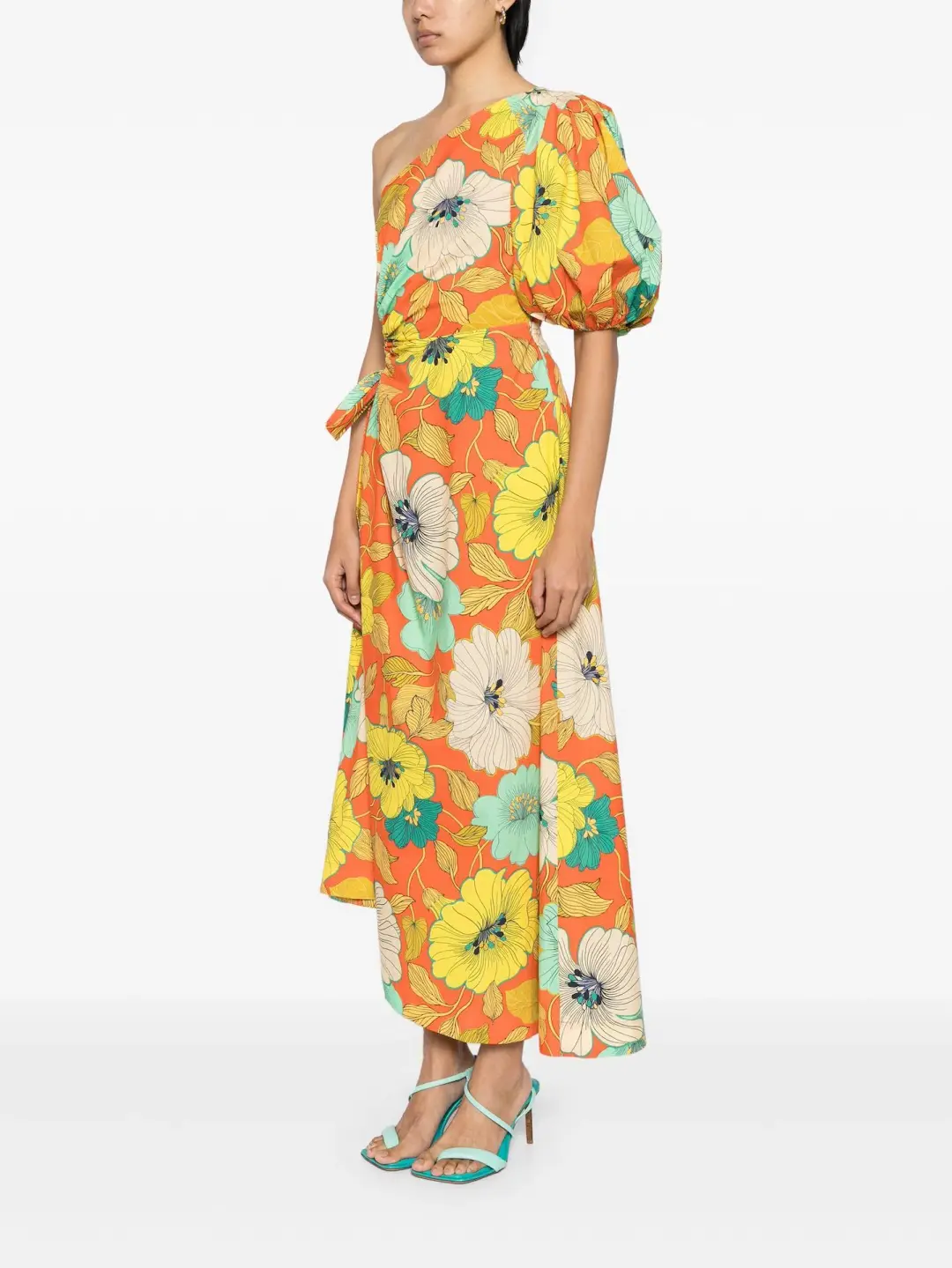 Alemais Piato Midi Dress Multi Size 12 for rent on The Volte - main image