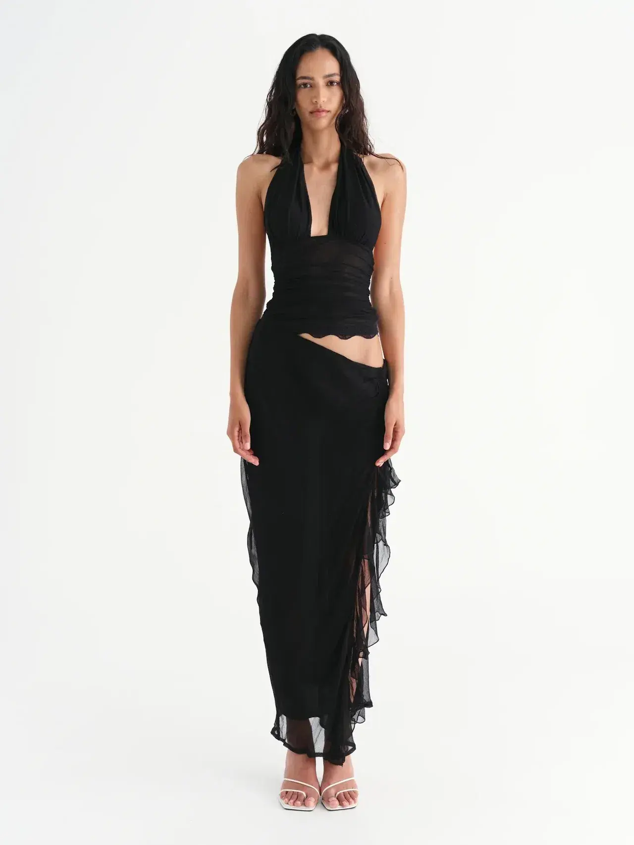 Benni Penelope Maxi Dress Black Size 8 - Image 1