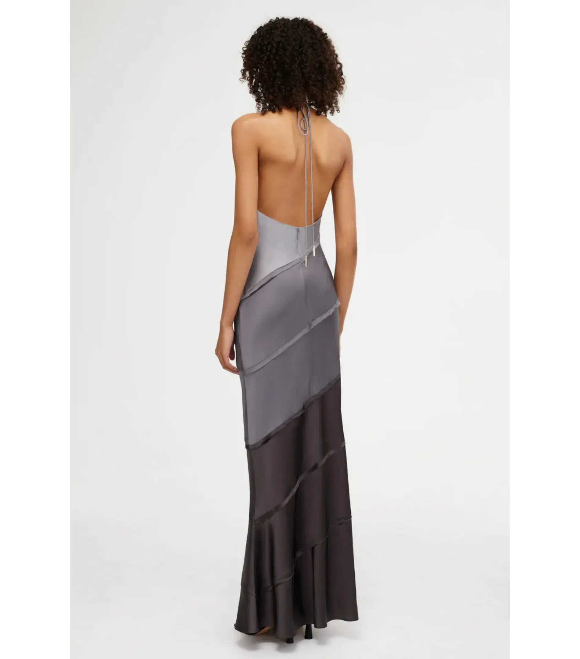 Significant other Murphy Maxi Dress in Greyscale Size AU 12 - Image 3