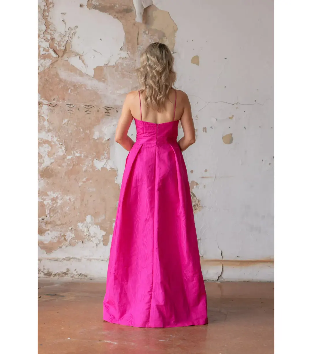 Rebecca Vallance Frenchy Gown Fuscia Pink Size AU 10 for rent on The Volte - main image