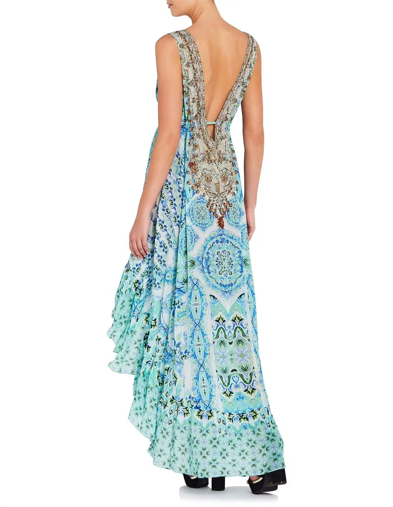 Czarina Shes a Wildflower HiLow Dress Multi One Size  - Image 2