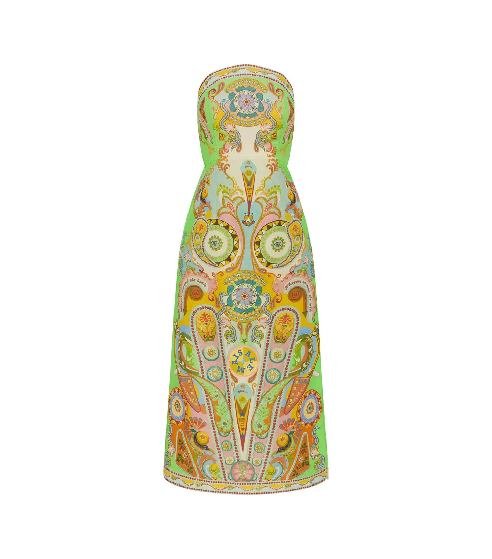 Alémais Pinball Bodice Dress Print Size AU 12 - Image 5