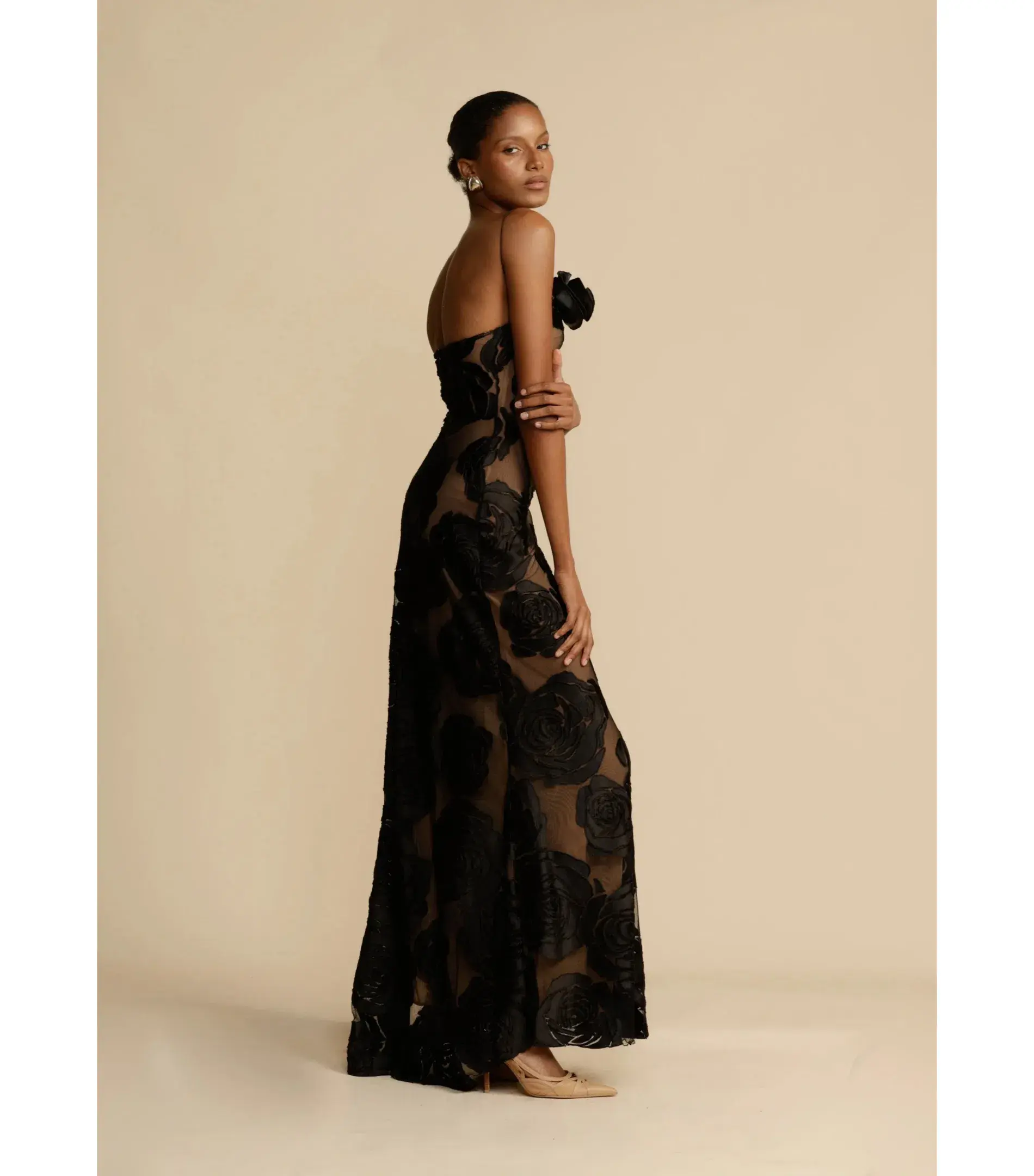 Arcina Ori Marcella Dress Black Size XL / AU 14  - Image 4