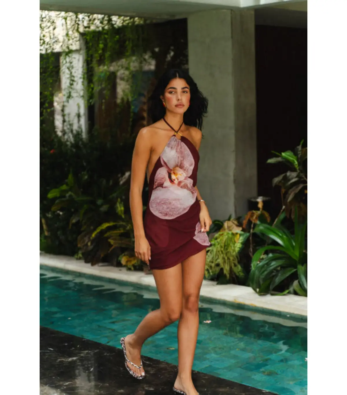 HNTR the label Lexi Mini Dress Orchid Size Medium / AU 10 - Image 2