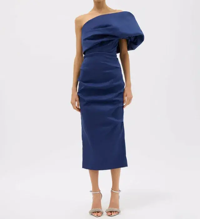 Rachel Gilbert Kat Dress Blue Size AU 8 - Image 1
