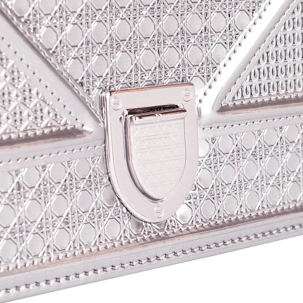 Dior Diorama Small Bag Silver - Image 3