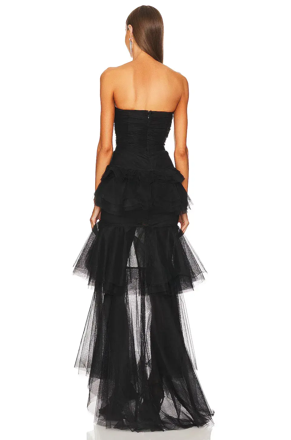Michael Costello x Revolve Alai Gown Black Size 8 - Image 3