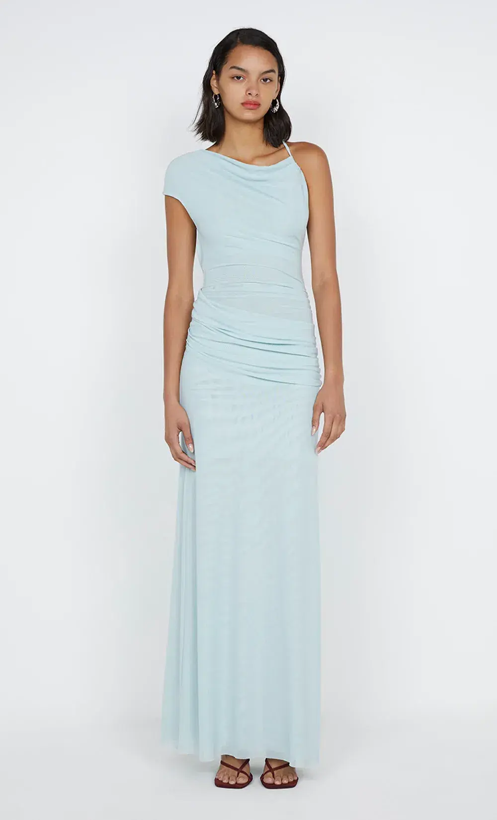 Bec & Bridge Alara Asym Dress Ocean Mist Size 8 for rent on The Volte - main image