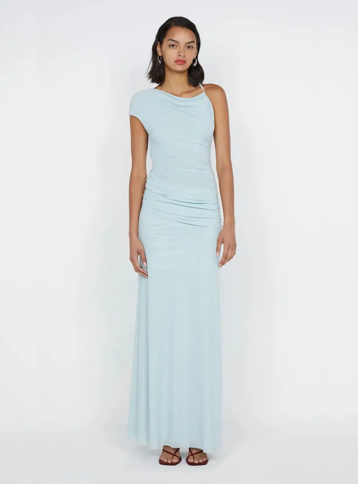 Bec & Bridge Alara Asym Dress Ocean Mist Size 8 - Image 1