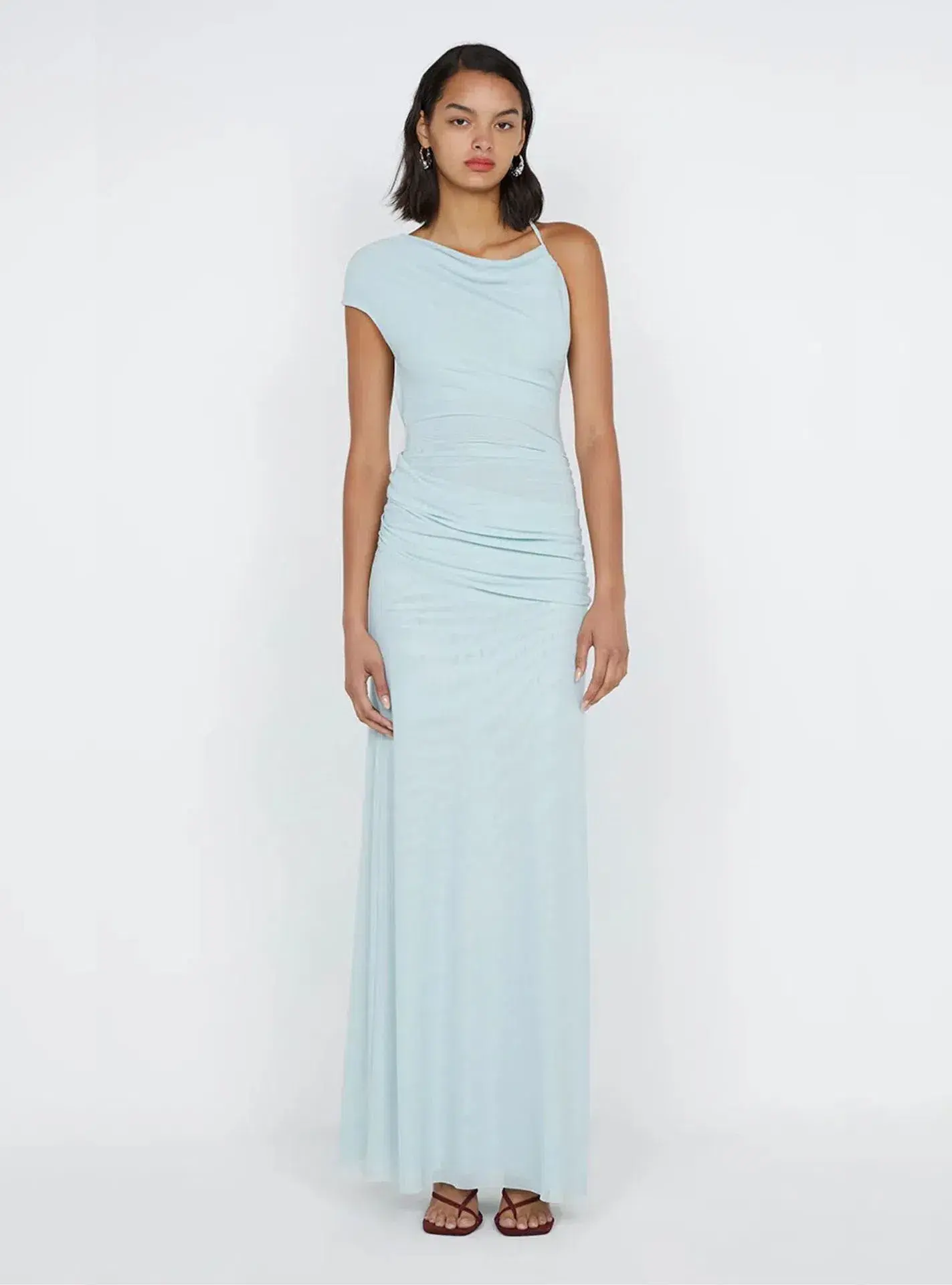 Bec & Bridge Alara Asym Dress Ocean Mist Size 8 - Image 1