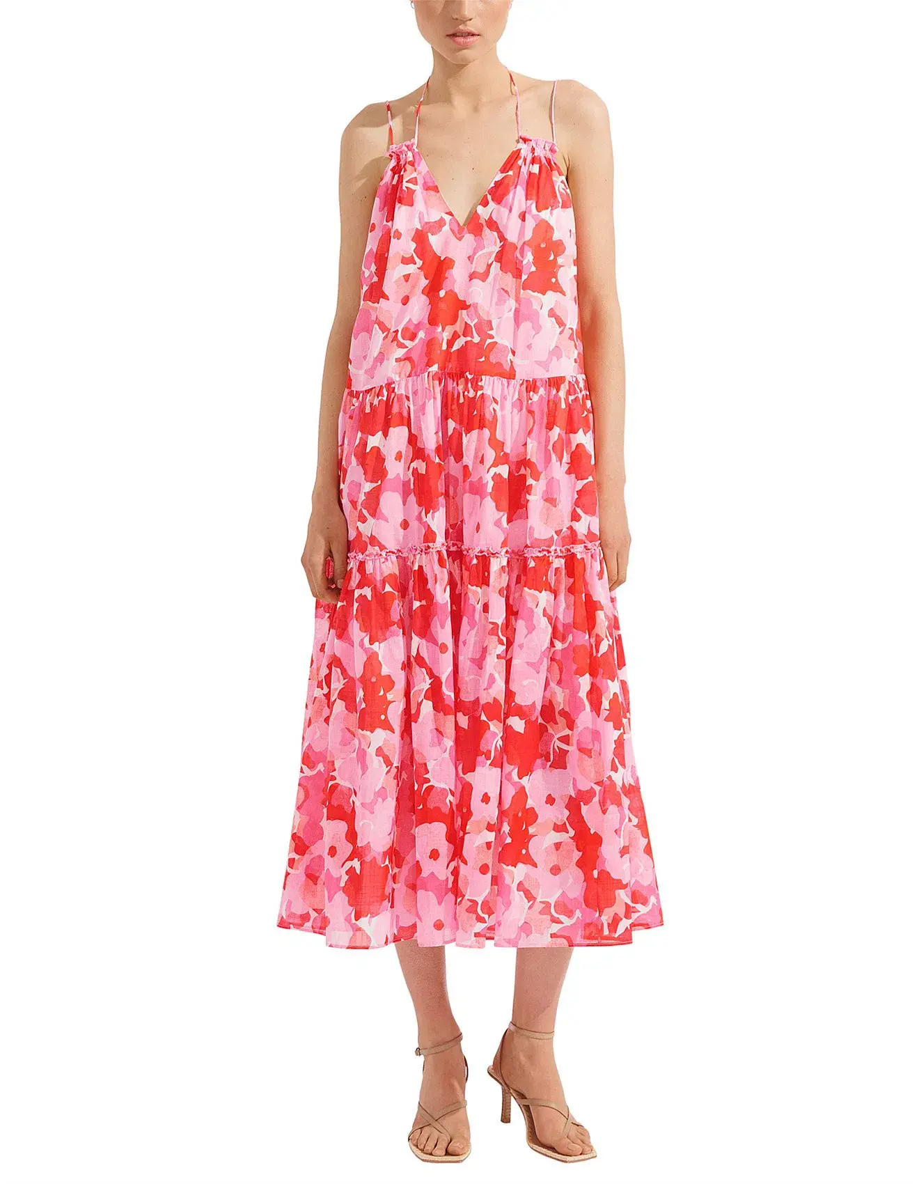 Steele Arya Dress In Camellia Size L / AU 12 - Image 1