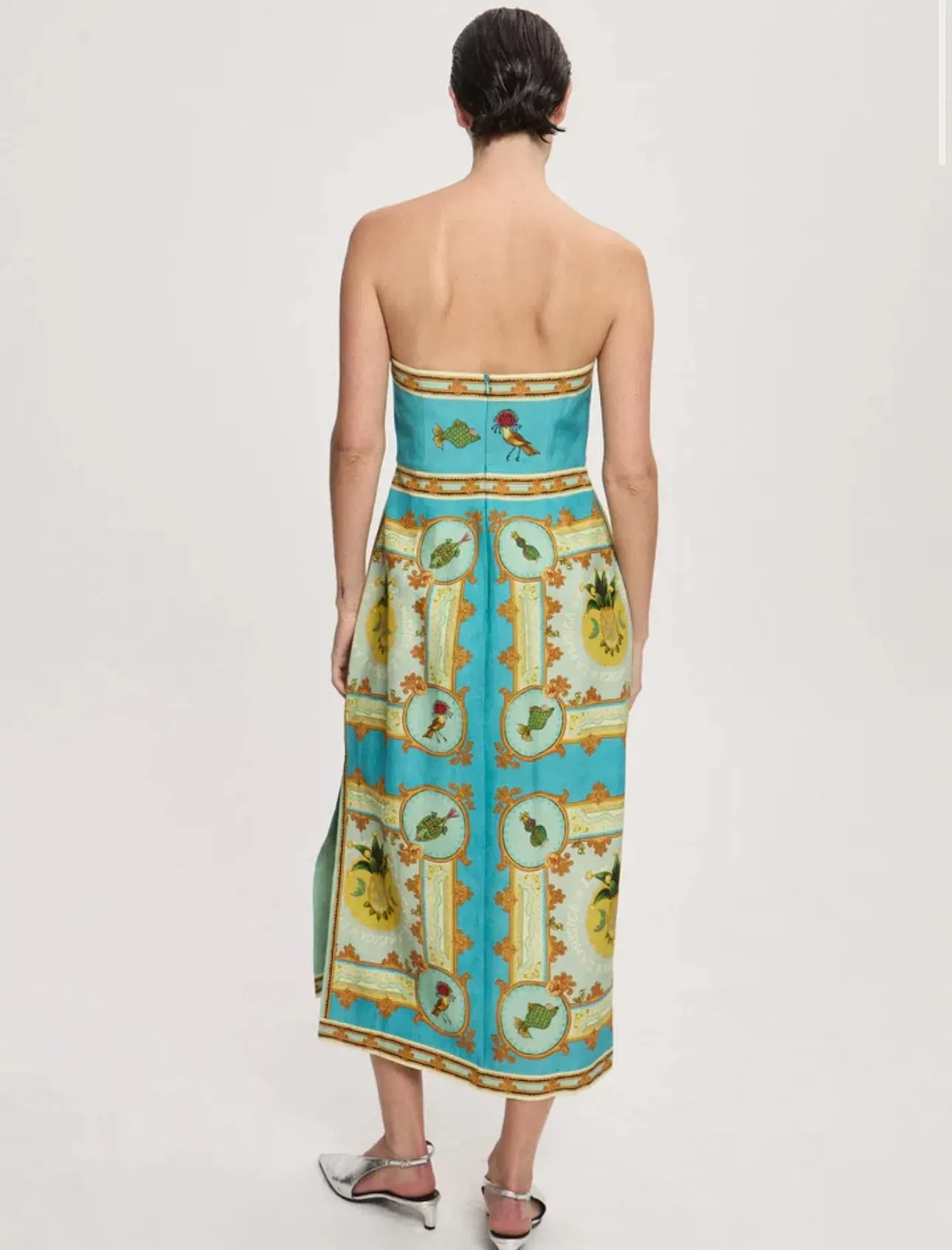 Alemais La Musica Midi Dress Multi Size 10  - Image 3